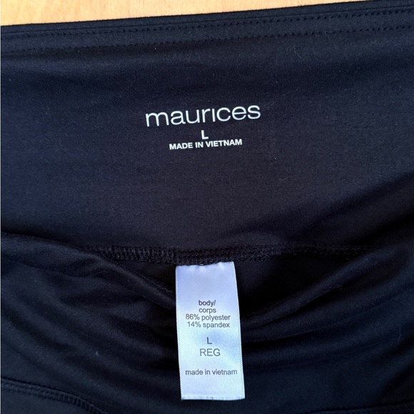 Maurices Classic Black Leggings - Picture 2 of 5